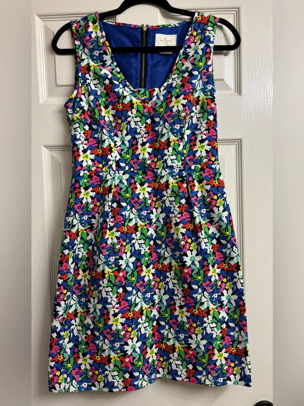 Kate Spade In Full Bloom Floral Mini Dress